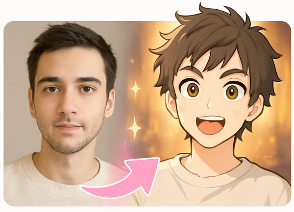 Exemple transformation animé